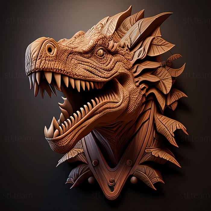 3D модель Маджунгазавр (STL)